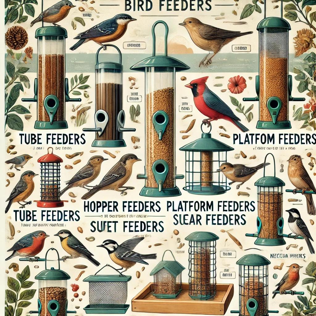 A Guide to Bird Feeders