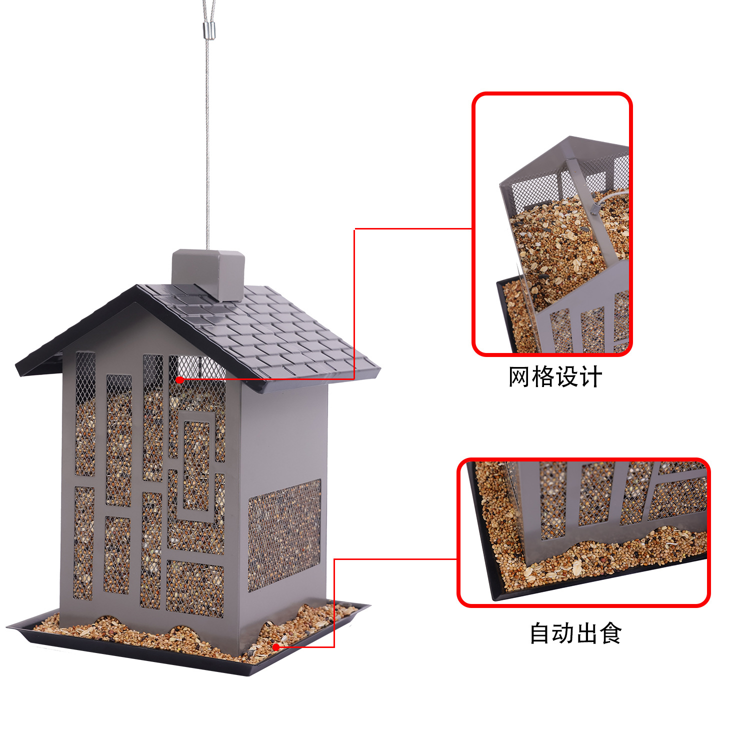 Durable Hanging Bird Feeder for Easy Seed Dispensing.jpg