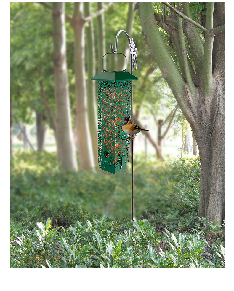 Durable Outdoor Bird Feeder with Secure Clip Lock.jpg